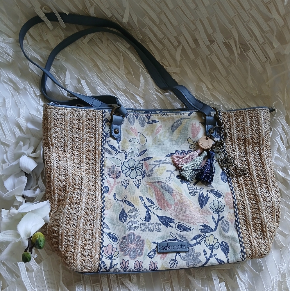 Sakroots 'Birds of Paradise' Metro Tote Bag